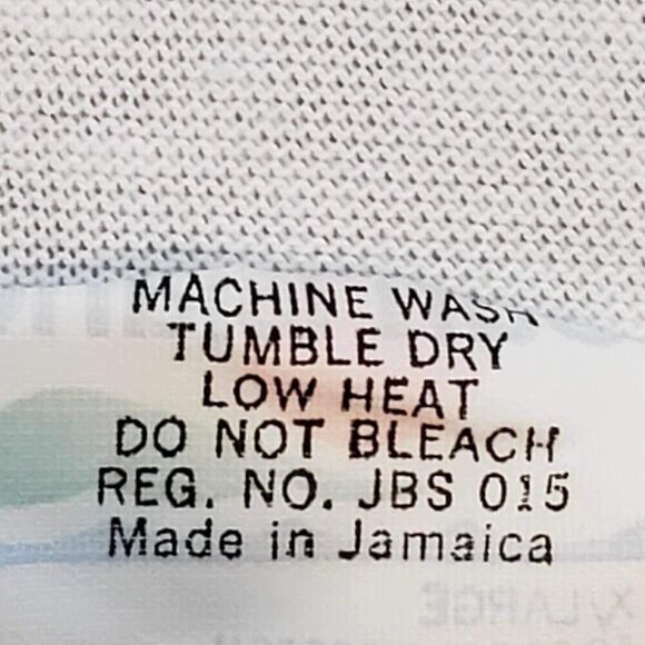 Jamaica Red Stripe Beer Shirt Adult Size XL White Short Sleeve Tee Mens - Picture 6 of 7